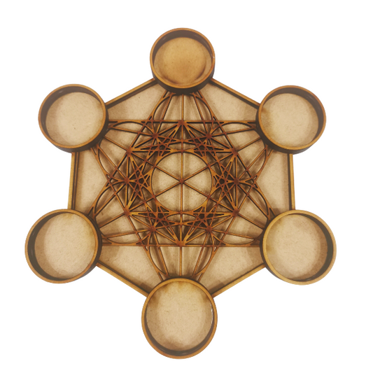 Metatron Sacred Geometry Candle Holder