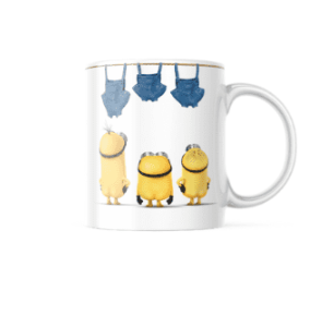 Minion Themed Printed Coffee Cup