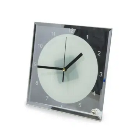 Mirror Glass Clock