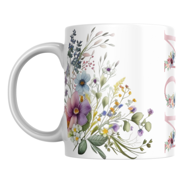 Floral Mom Coffee Mug