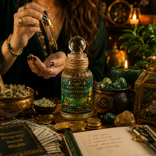 Money Drawing Ritual Oil