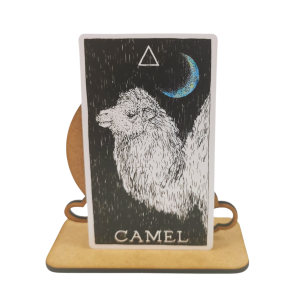 Moon In Clouds Daily Tarot Card Stand