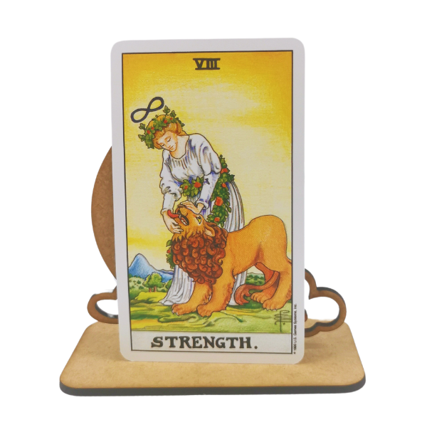 Moon In Clouds Daily Tarot Card Stand