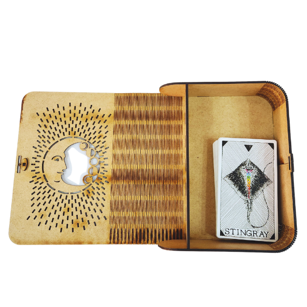 Moon Oracle and Tarot Card Box