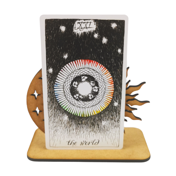 Moon Stars and Sun Daily Tarot Card Stand