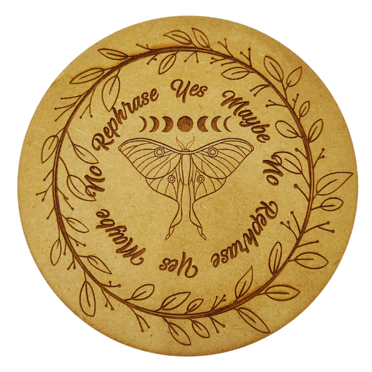 Moth & Moon Phases Pendulum Board