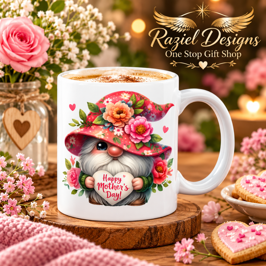 Gnome Happy Mothers Day Coffee Cup