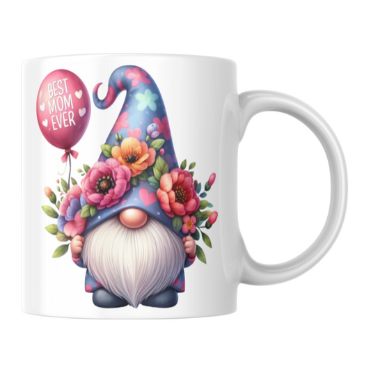 Mothers Day - Gnome Best Mom Ever Coffee Cup