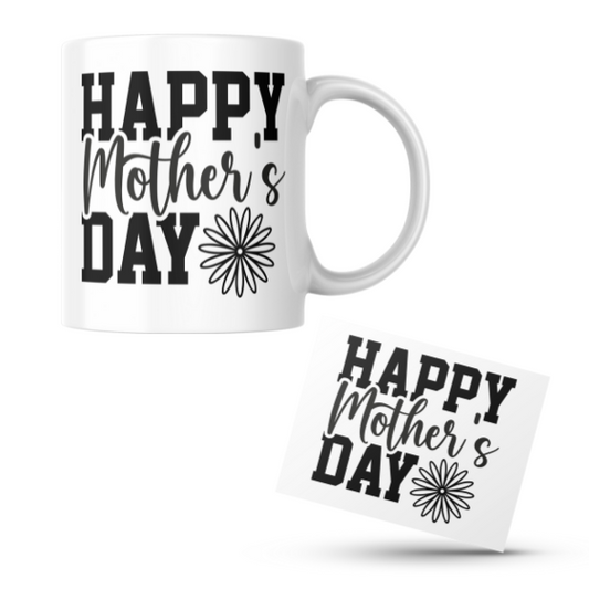 Mothers Day - Happy Mother's Day Coffee Cup and Coaster Set