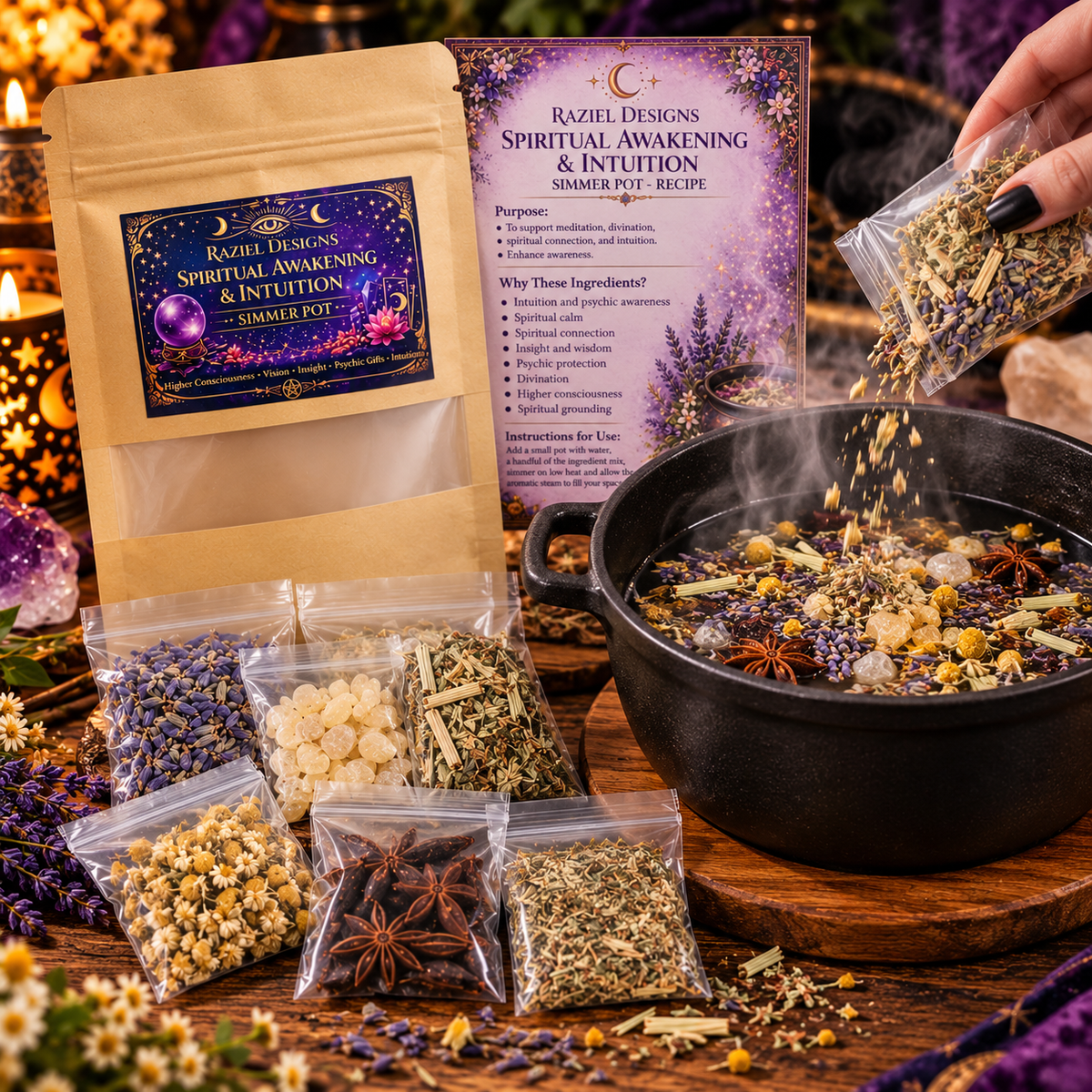 Spiritual Awakening & Intuition Simmer Pot