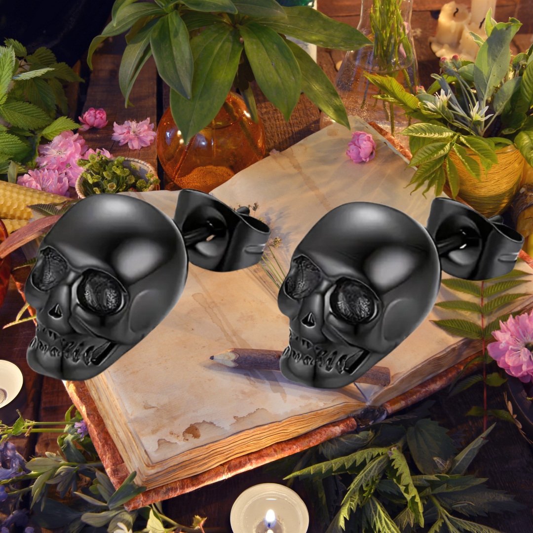 Mystical Skull Earrings