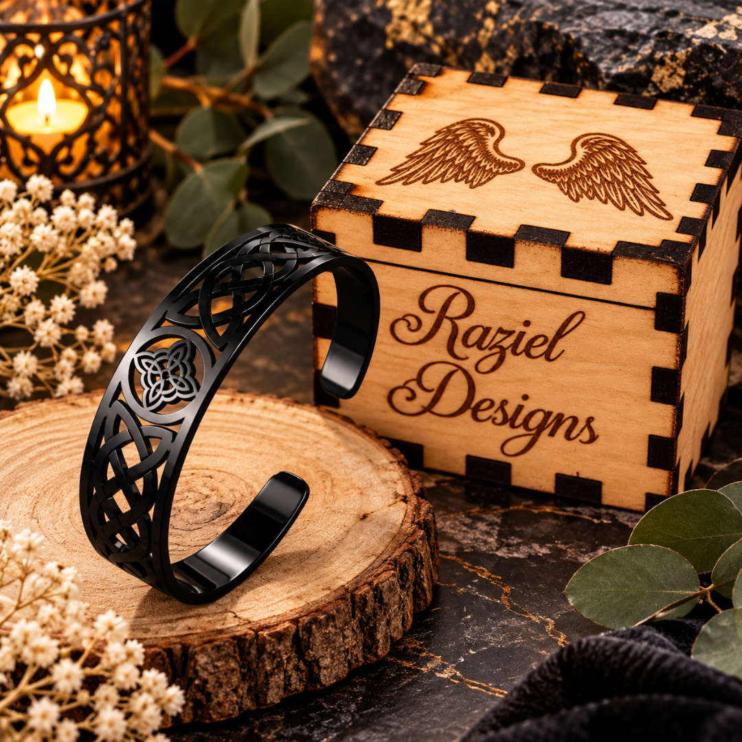 Witches Knot Cuff Bracelet