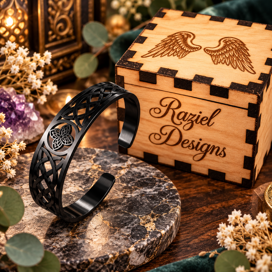 Witches Knot Cuff Bracelet