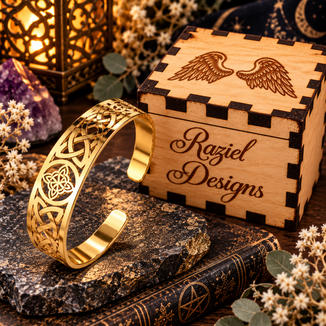 Witches Knot Cuff Bracelet