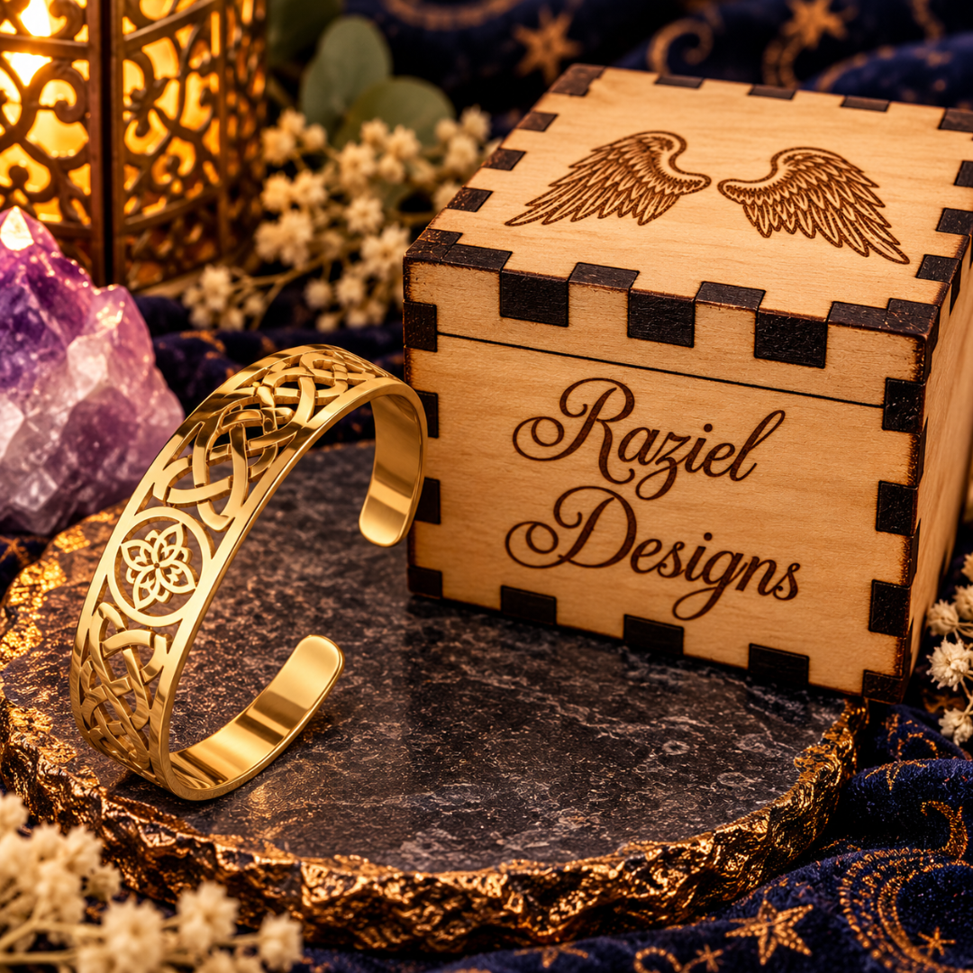 Witches Knot Cuff Bracelet