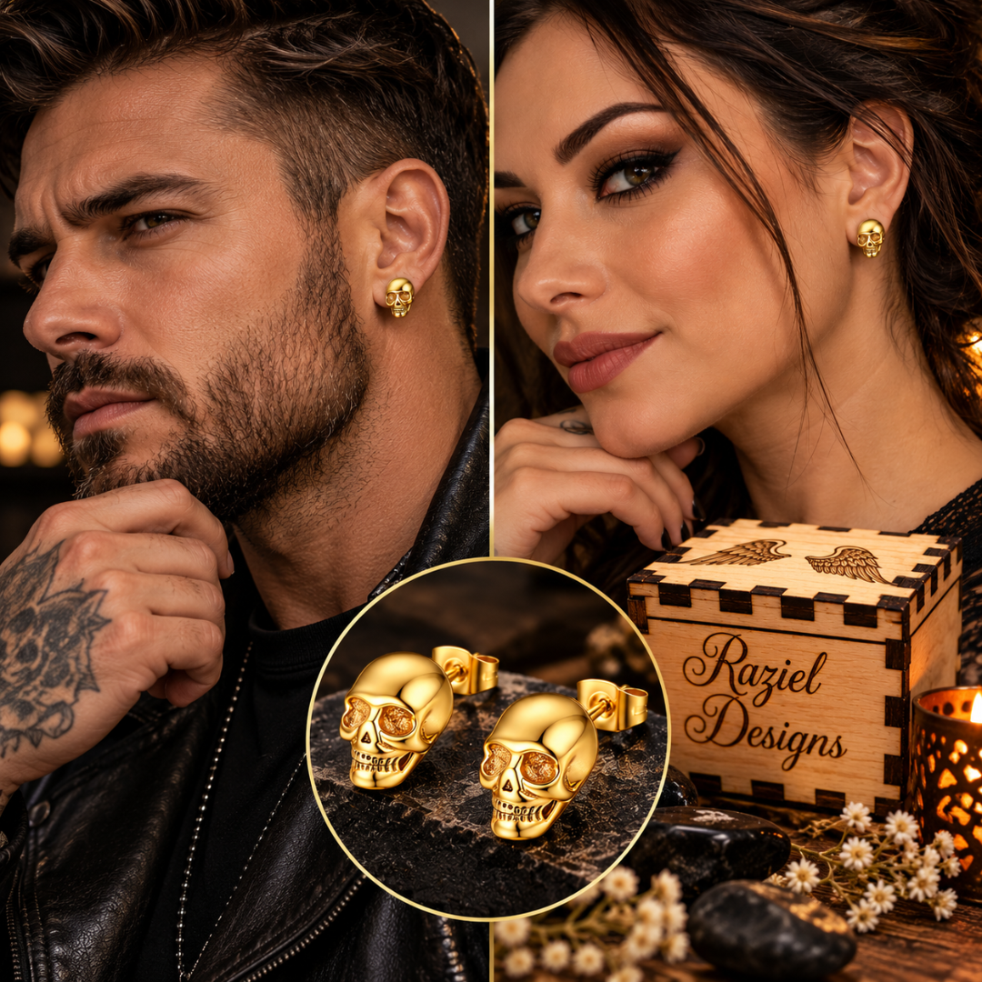 Mystical Skull Earrings