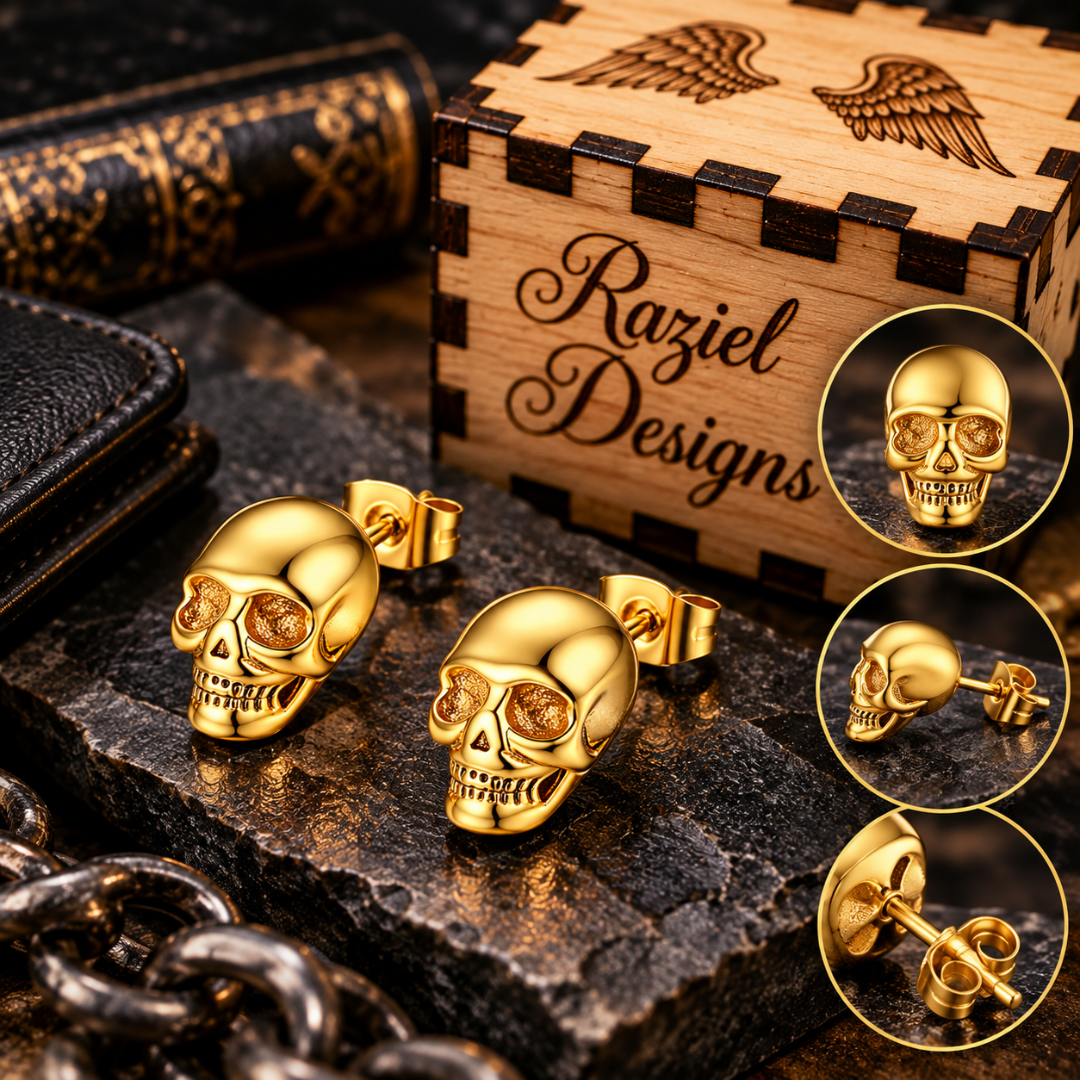 Mystical Skull Earrings