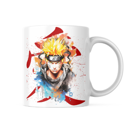 Naruto Themed Printed Coffee Cup