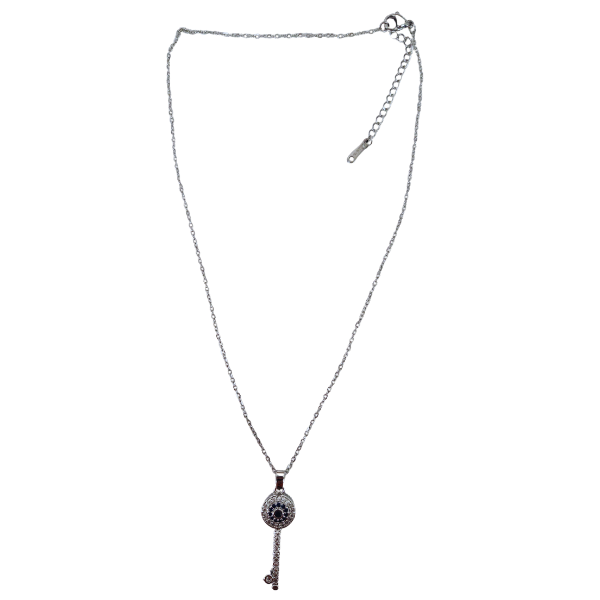 Mystic Key of Protection Evil Eye Necklace