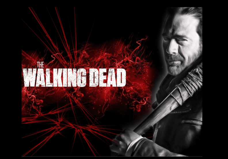 Negan The Walking Dead Themed Mousepad