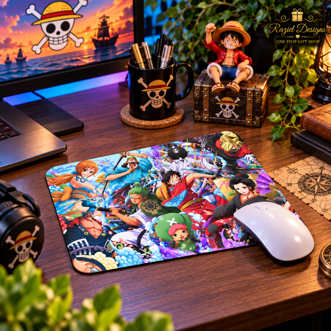 One Piece Themed Mousepad