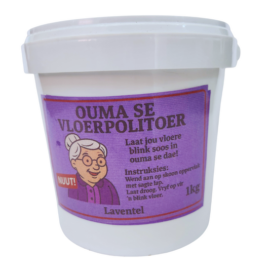 Ouma se Vloerpolitoer - Granny's Floorpolish