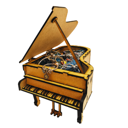 Piano Jewelry and Keepsake Box