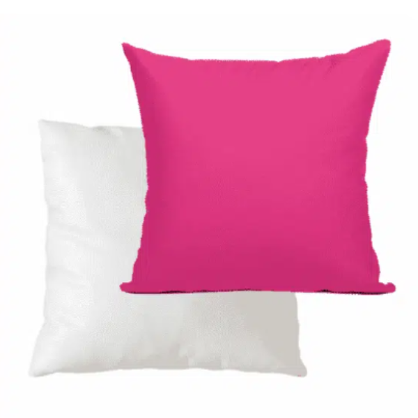 Pillow Case White With Color Back