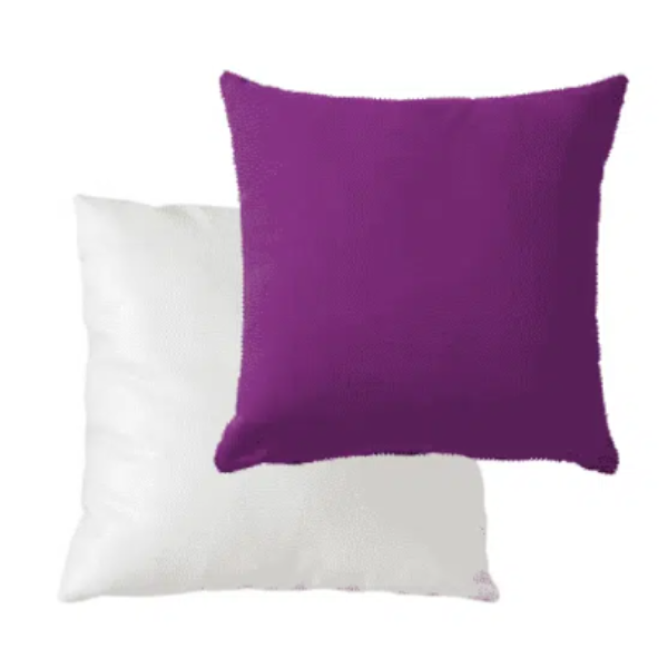 Pillow Case White With Color Back