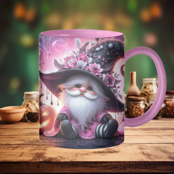 Pink Gnome Coffee Mug