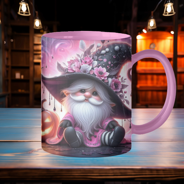 Pink Gnome Coffee Mug