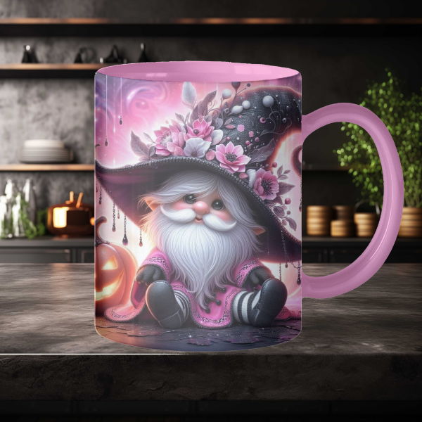 Pink Gnome Coffee Mug