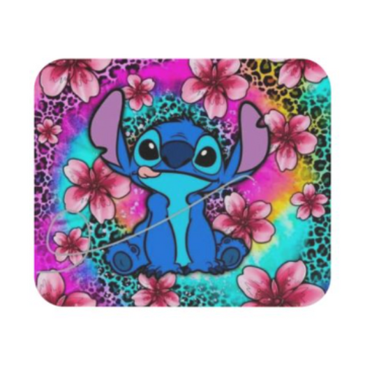 Pink Stitch Mouse Pad