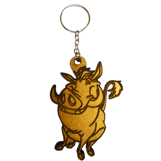 Pumba Themed Keyring