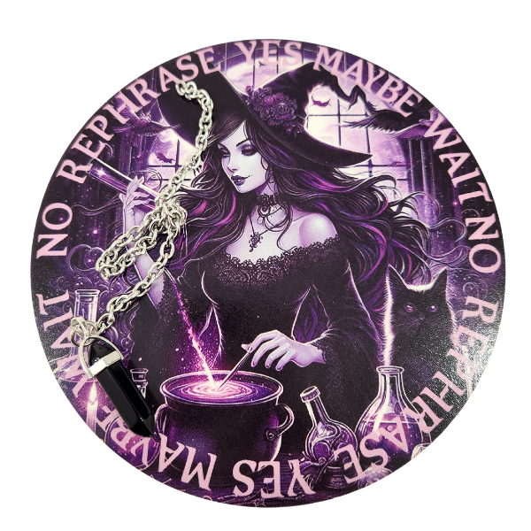 Purple Witch Pendulum Board