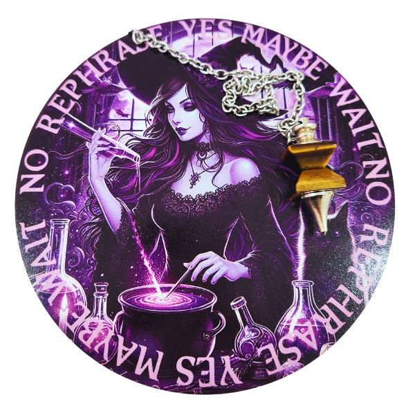 Purple Witch Pendulum Board