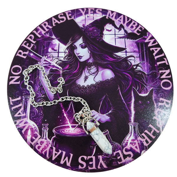 Purple Witch Pendulum Board