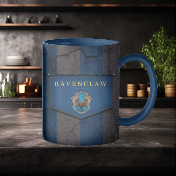 Ravenclaw Themed Dark Blue Mug