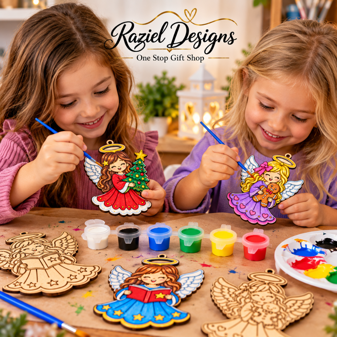 Paint Your Own Angel Ornaments Kit