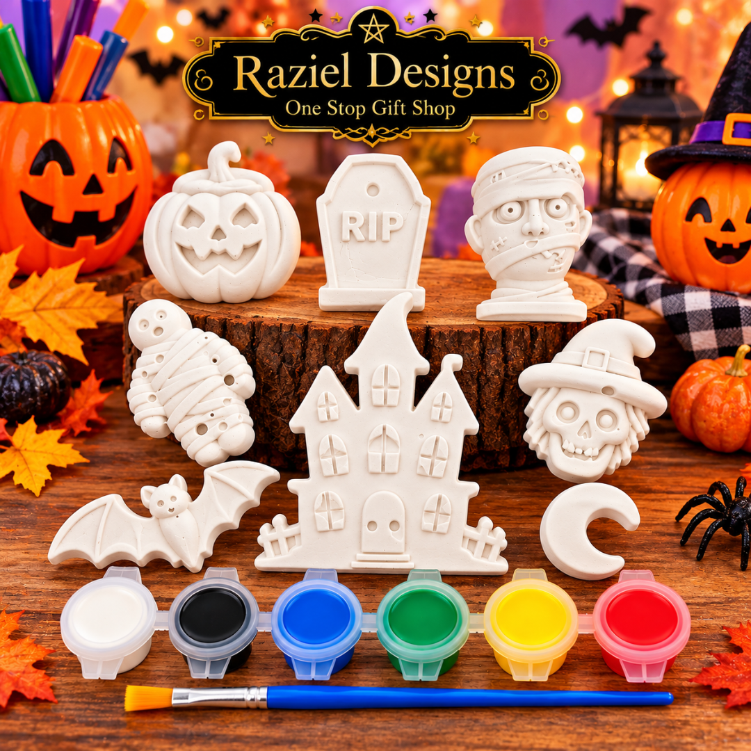 Spooky Paint Your Own Figurines Kit
