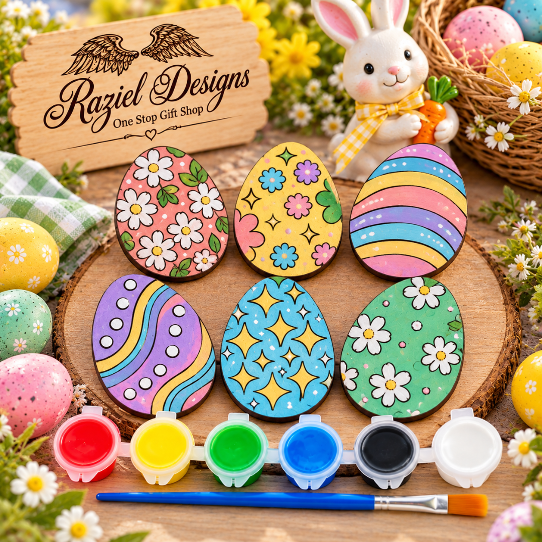 Paint Your Own Wooden Easter Eggs