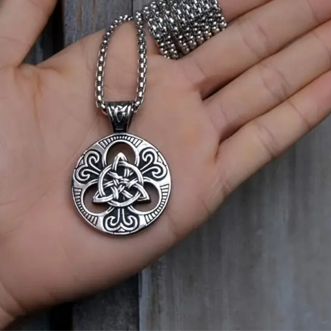 Runes of Eternity Viking Triquetra Pendant