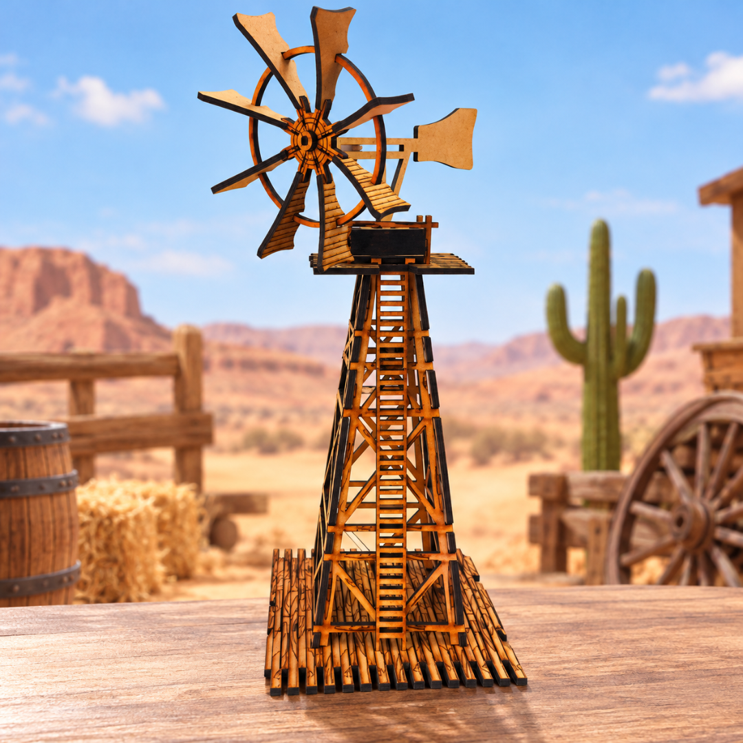 Wild West Windmill DIY Build It Yourself Kit