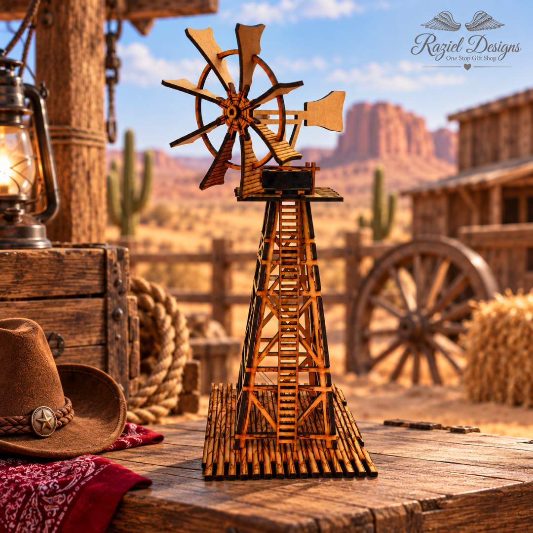Wild West Windmill DIY Build It Yourself Kit