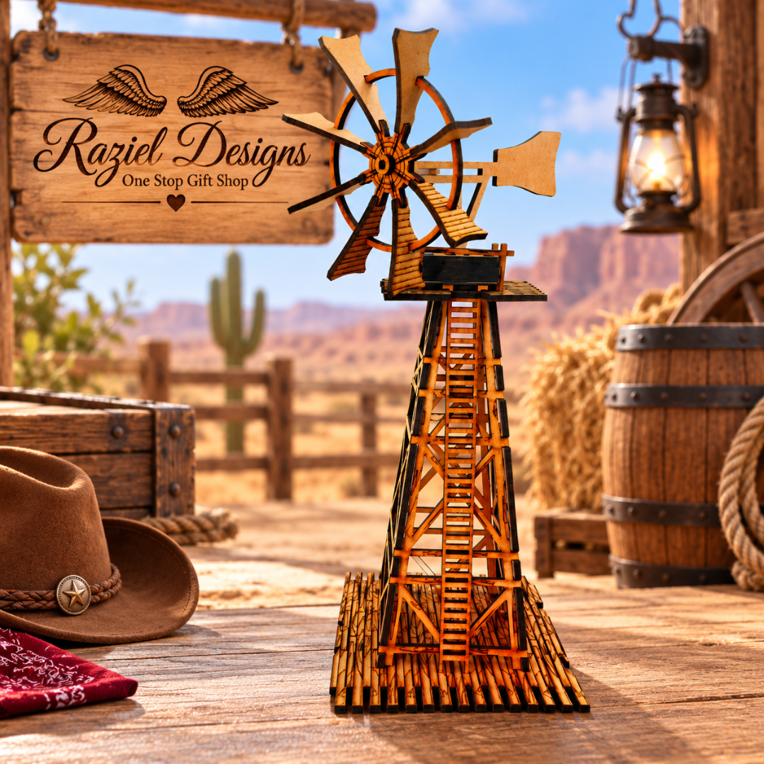 Wild West Windmill DIY Build It Yourself Kit