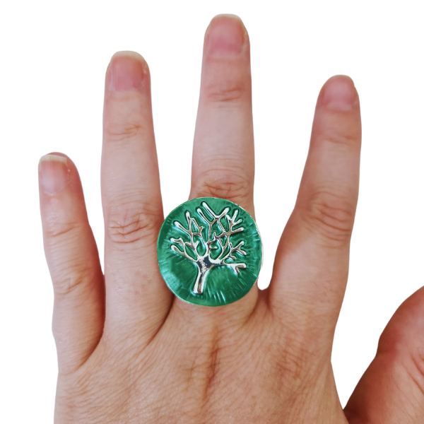 Sacred Balance Tree of Life Ring