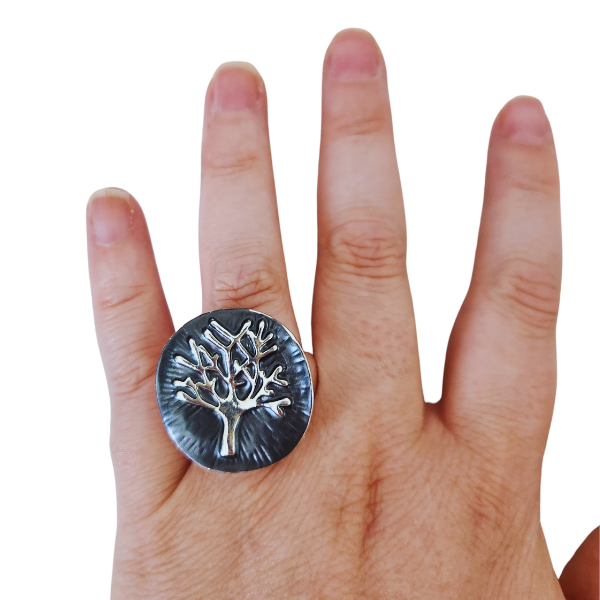 Sacred Balance Tree of Life Ring