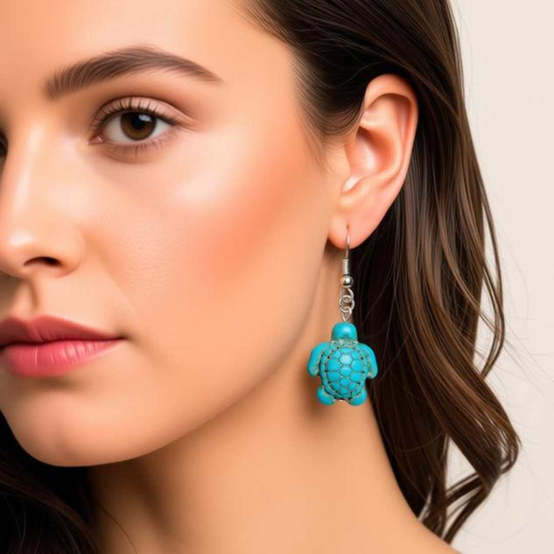 Sacred Journey Turtle Earrings