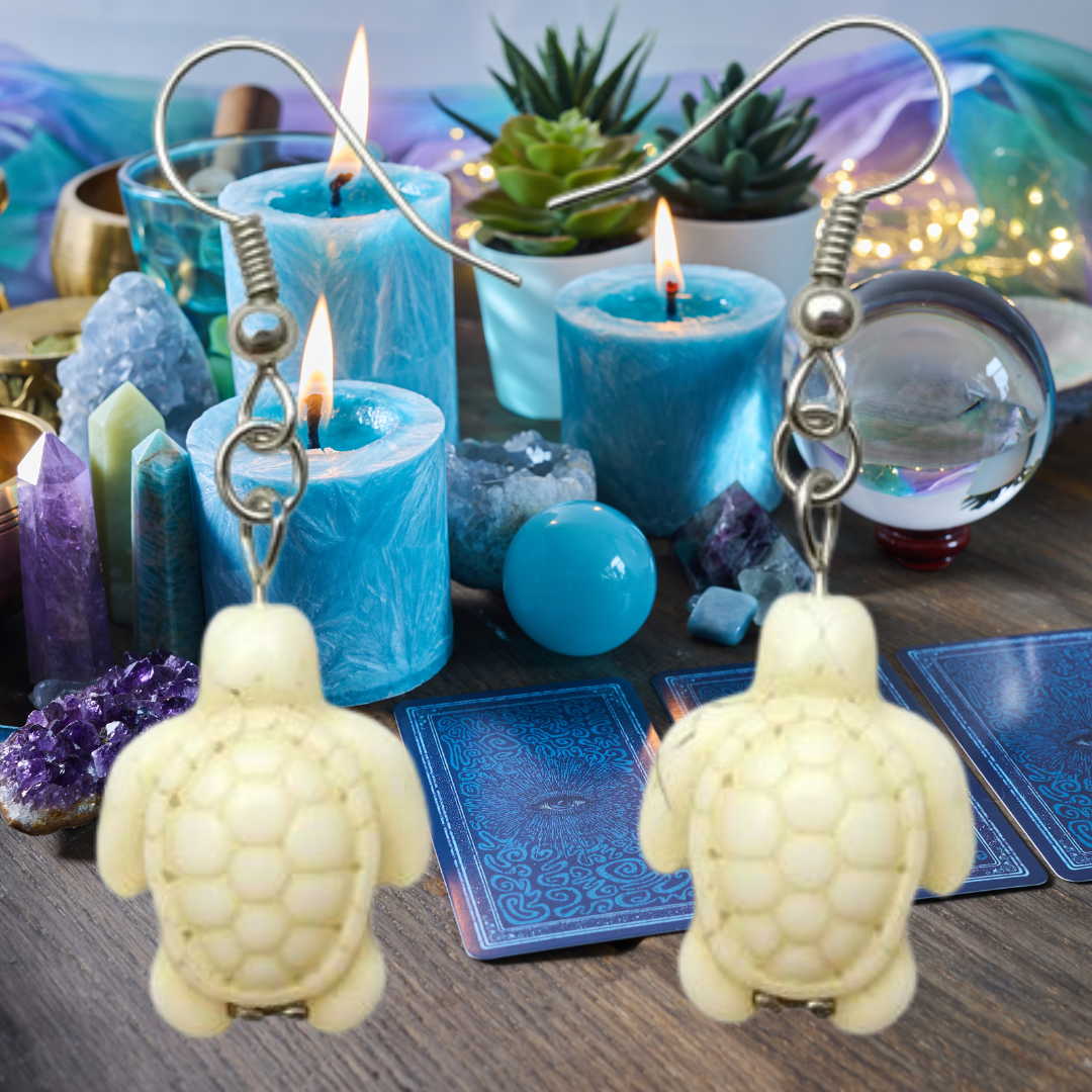 Sacred Journey Turtle Earrings