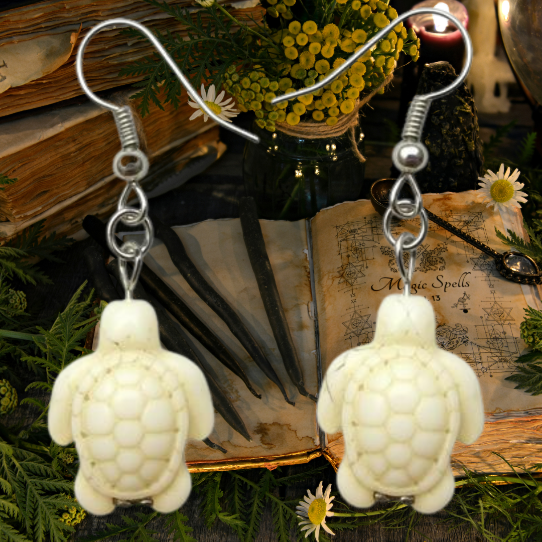 Sacred Journey Turtle Earrings